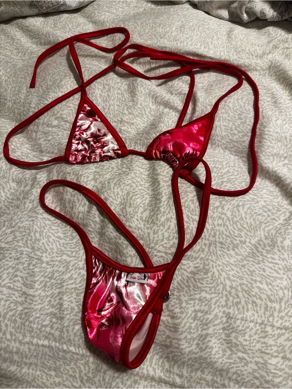 Red Velvet Micro Bikini